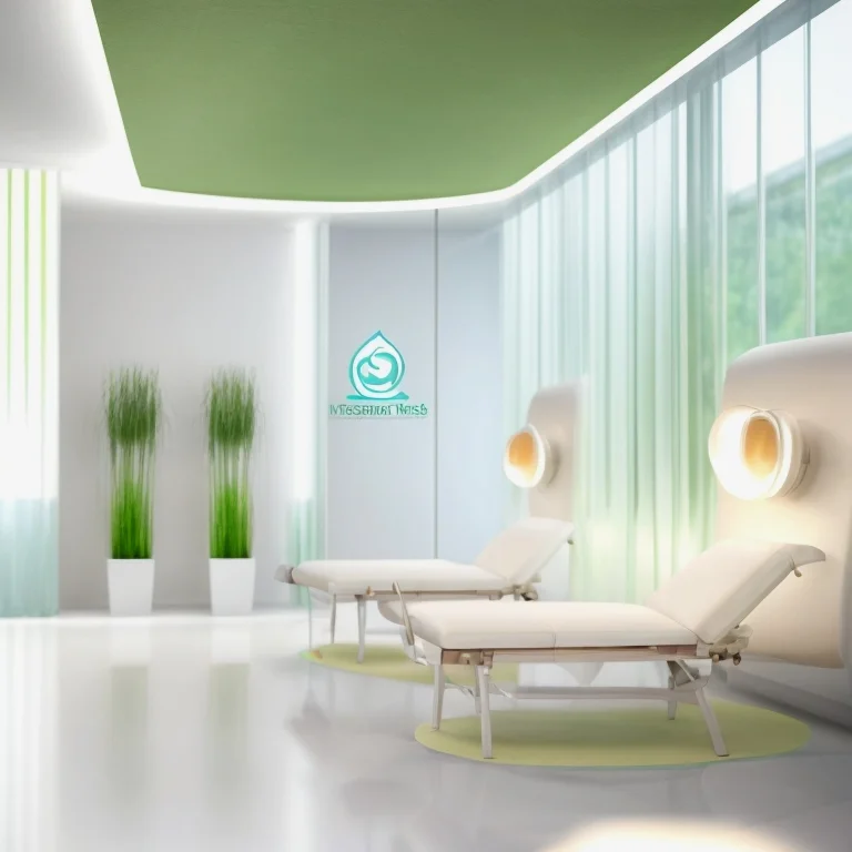 Therapie in modern ausgestatteten Räumen im Sanatorium